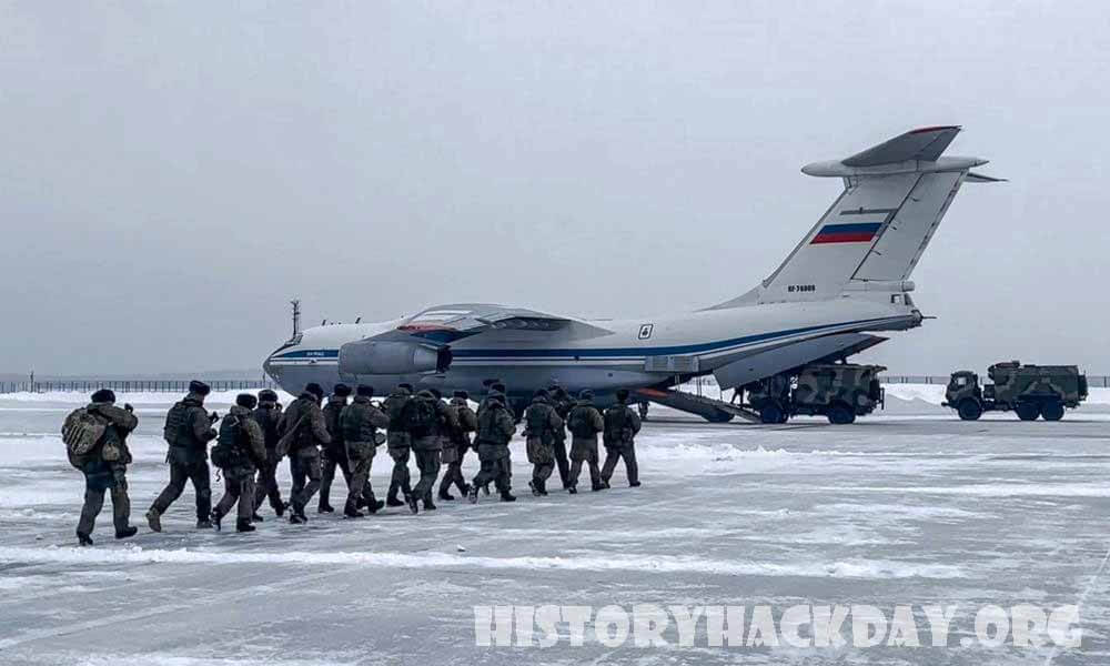 รัสเซียจะเริ่มถอนทหารออกจากคาซัคสถานภายในสองวัน ประธานาธิบดีคาซัคสถานประกาศเมื่อวันอังคารว่าพันธมิตรด้านความมั่นคงที่นำโดยรัสเซีย