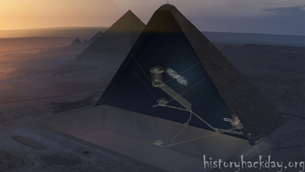 อียิปต์เผยห้องยาวภายในมหาพีระมิด เมื่อวันพฤหัสบดี เจ้าหน้าที่โบราณวัตถุของอียิปต์เปิดเผยห้องที่ปิดสนิทที่เพิ่งถูกค้นพบใหม่ภายในมหาปิรามิด