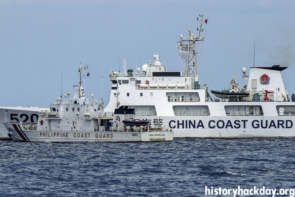 ฟิลิปปินส์ประท้วง หลังเรือจีนเกือบชนเรือฟิลิปปินส์ เรือยามชายฝั่งของจีนลำหนึ่งแล่นเข้ามาในระยะไม่เกิน 3 เมตรในการชนกับเรือลาดตระเวนของ